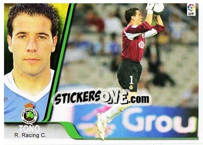 Sticker Toño - Liga 2007-2008 - Ediciones Estadio