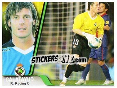 Sticker Calatayud - Liga 2007-2008 n. 166 - Ediciones Estadio