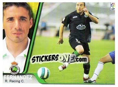 Sticker Luis Fernandez - Liga 2007-2008 - Ediciones Estadio