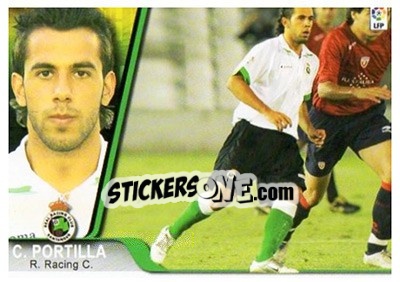 Sticker C. Portilla - Liga 2007-2008 n. 168 - Ediciones Estadio
