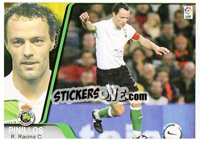 Sticker Pinillos - Liga 2007-2008 - Ediciones Estadio