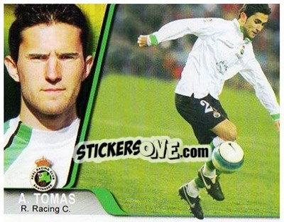 Sticker A. Tomas - Liga 2007-2008 - Ediciones Estadio