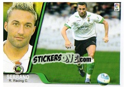 Sticker Serrano - Liga 2007-2008 n. 177 - Ediciones Estadio