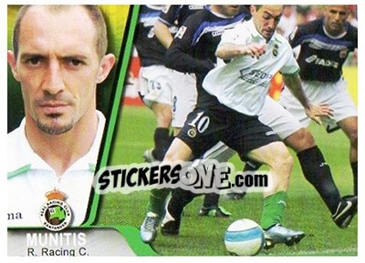 Sticker Munitis - Liga 2007-2008 - Ediciones Estadio