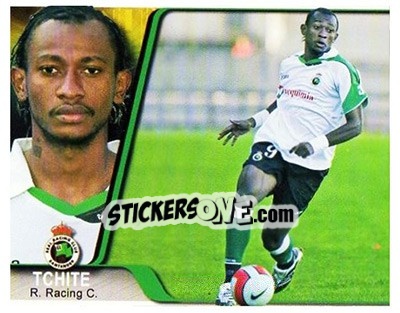 Sticker Tchite - Liga 2007-2008 n. 180 - Ediciones Estadio