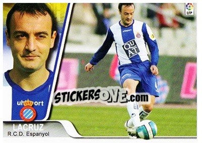 Sticker Lacruz - Liga 2007-2008 n. 189 - Ediciones Estadio