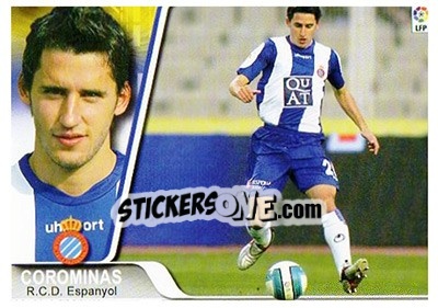 Sticker Corominas - Liga 2007-2008 - Ediciones Estadio