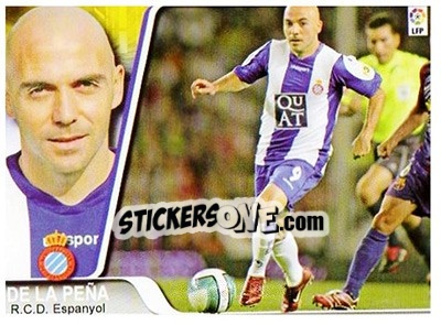 Sticker De La Peña - Liga 2007-2008 - Ediciones Estadio