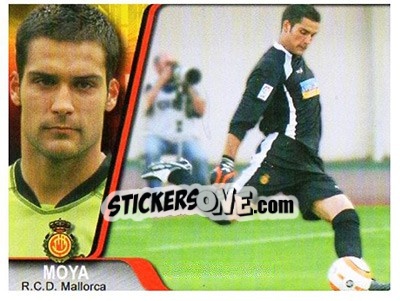 Sticker Moyá - Liga 2007-2008 - Ediciones Estadio