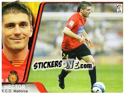Sticker Hector - Liga 2007-2008 n. 203 - Ediciones Estadio