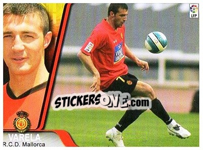 Sticker Varela - Liga 2007-2008 n. 207 - Ediciones Estadio