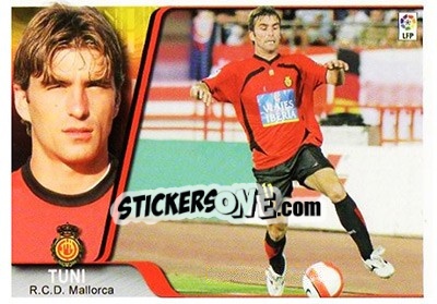 Sticker Tuni - Liga 2007-2008 n. 214 - Ediciones Estadio
