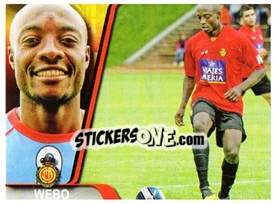 Sticker Webó - Liga 2007-2008 n. 215 - Ediciones Estadio