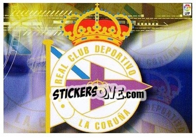 Cromo Escudo - Liga 2007-2008 - Ediciones Estadio
