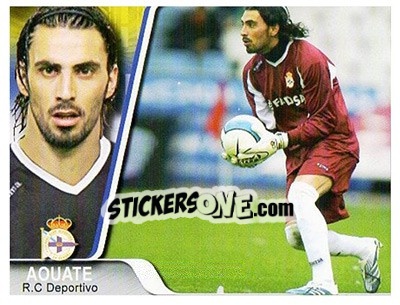 Sticker Aouate - Liga 2007-2008 n. 219 - Ediciones Estadio