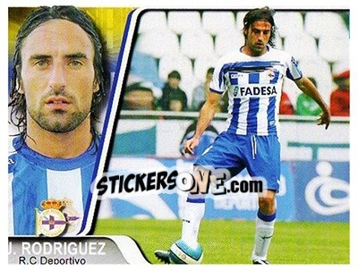 Sticker Juan Rodriguez - Liga 2007-2008 - Ediciones Estadio