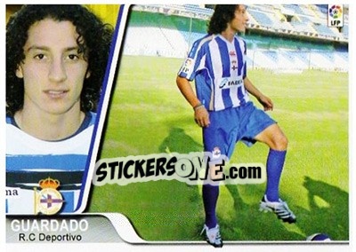 Sticker Guardado - Liga 2007-2008 - Ediciones Estadio