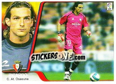 Sticker Ricardo - Liga 2007-2008 n. 237 - Ediciones Estadio
