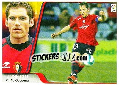 Sticker Josetxo - Liga 2007-2008 - Ediciones Estadio