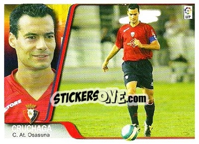 Sticker Cruchaga - Liga 2007-2008 - Ediciones Estadio
