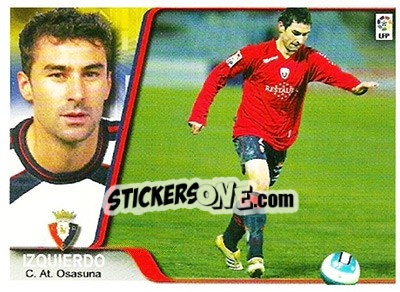 Cromo Izquierdo - Liga 2007-2008 n. 244 - Ediciones Estadio