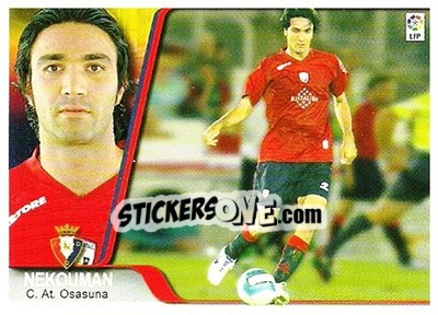 Sticker Nekouman - Liga 2007-2008 n. 246 - Ediciones Estadio