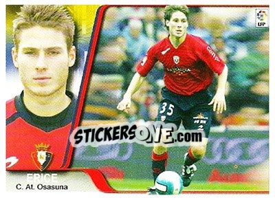 Cromo Erice - Liga 2007-2008 - Ediciones Estadio