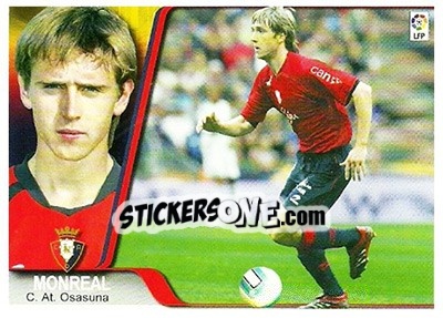 Sticker Monreal - Liga 2007-2008 n. 248 - Ediciones Estadio
