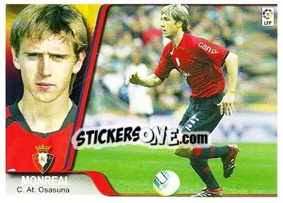 Cromo Monreal - Liga 2007-2008 - Ediciones Estadio