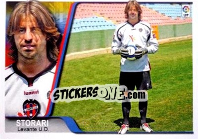 Sticker Storari - Liga 2007-2008 - Ediciones Estadio