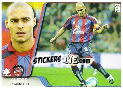 Sticker Alexis - Liga 2007-2008 - Ediciones Estadio