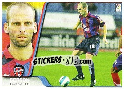 Sticker Berson - Liga 2007-2008 - Ediciones Estadio