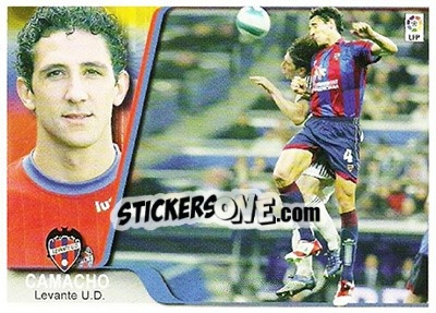 Sticker Camacho - Liga 2007-2008 - Ediciones Estadio