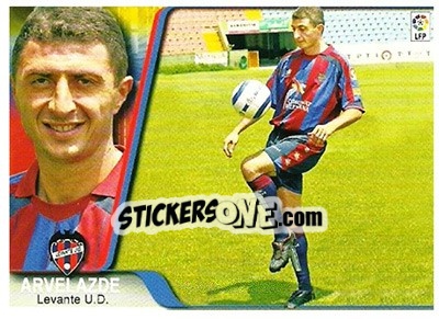 Cromo Arveladze - Liga 2007-2008 - Ediciones Estadio