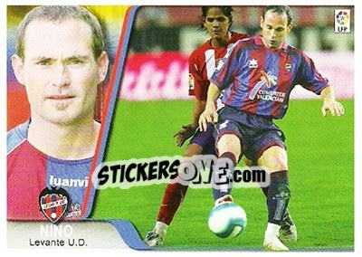 Sticker Nino - Liga 2007-2008 - Ediciones Estadio