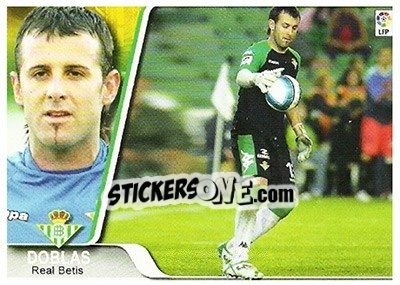 Sticker Doblas - Liga 2007-2008 - Ediciones Estadio
