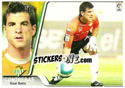 Sticker Contreras - Liga 2007-2008 n. 274a - Ediciones Estadio