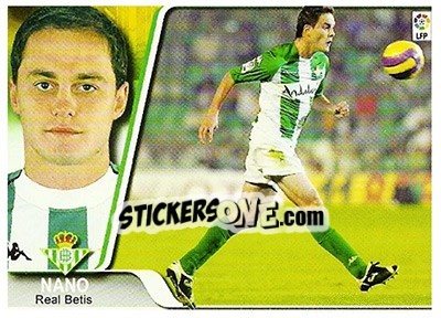 Sticker Nano - Liga 2007-2008 - Ediciones Estadio