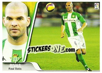Sticker Rivas - Liga 2007-2008 n. 279 - Ediciones Estadio