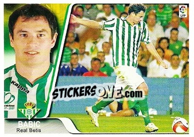 Sticker Babic - Liga 2007-2008 - Ediciones Estadio