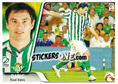 Sticker Babic - Liga 2007-2008 n. 284 - Ediciones Estadio