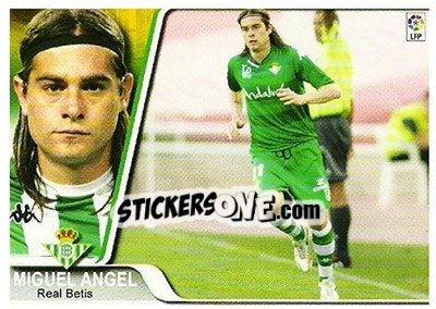 Sticker Miguel Angel - Liga 2007-2008 n. 284a - Ediciones Estadio