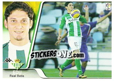 Sticker Edu - Liga 2007-2008 n. 286 - Ediciones Estadio