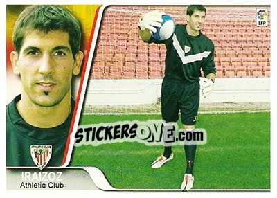 Sticker Iraizoz - Liga 2007-2008 - Ediciones Estadio