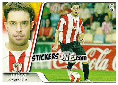 Figurina Nuñoz - Liga 2007-2008 n. 296 - Ediciones Estadio