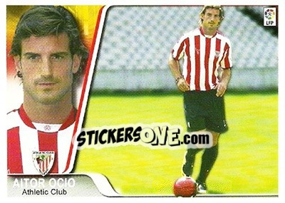 Sticker Aitor Ocio - Liga 2007-2008 - Ediciones Estadio