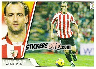 Sticker Etxeberria - Liga 2007-2008 n. 304 - Ediciones Estadio