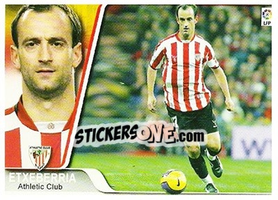 Sticker Etxeberria - Liga 2007-2008 - Ediciones Estadio