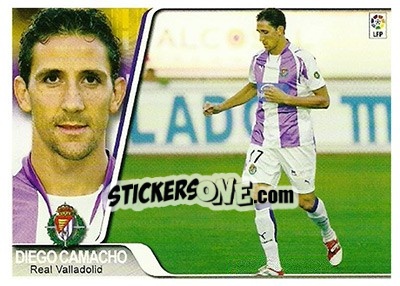 Cromo D. Camacho - Liga 2007-2008 - Ediciones Estadio