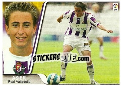 Sticker Asier - Liga 2007-2008 n. 318a - Ediciones Estadio